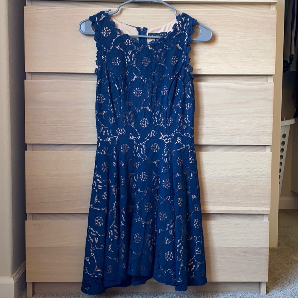 Floral Lace Fit and Flare